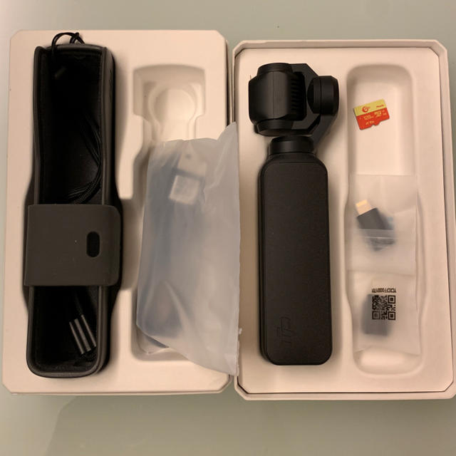 GoPro(ゴープロ)のDJI OSMO POCKET オスモポケット 128GBオマケ付き ジンバル スマホ/家電/カメラのスマホ/家電/カメラ その他(その他)の商品写真