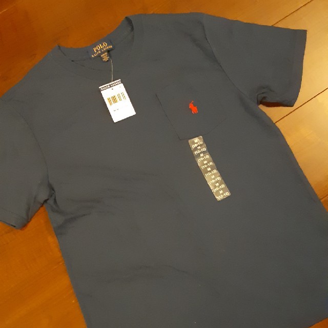 POLO RALPH LAUREN(ポロラルフローレン)のyachizo様　新品　タグ付き　ラルフローレン　150㎝　Tシャツ　Vネック　 キッズ/ベビー/マタニティのキッズ服男の子用(90cm~)(Tシャツ/カットソー)の商品写真