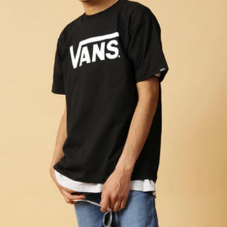 ヴァンズ(VANS)の新品 VANS バンズ 半袖 クラシック ロゴ プリント Tシャツ L(Tシャツ/カットソー(半袖/袖なし))