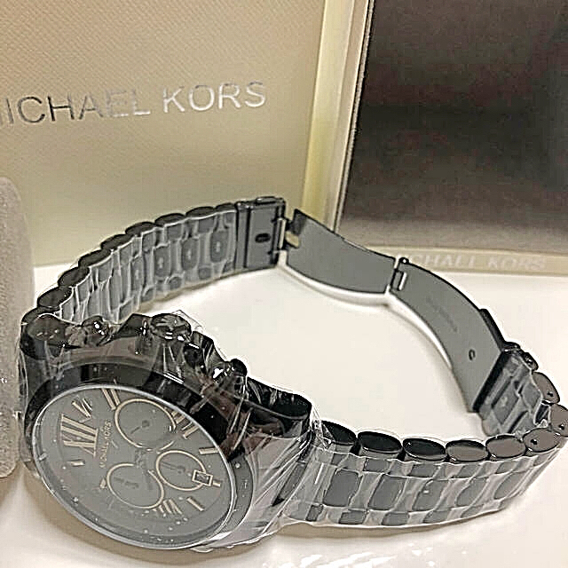 MICHEAL KORS ⌚️超オシャレなブラック腕時計