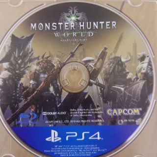 モンスターハンター　ワールド　本体のみ(家庭用ゲームソフト)