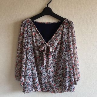 プロポーションボディドレッシング(PROPORTION BODY DRESSING)のプロポーション♡小花柄シフォントップス(シャツ/ブラウス(長袖/七分))