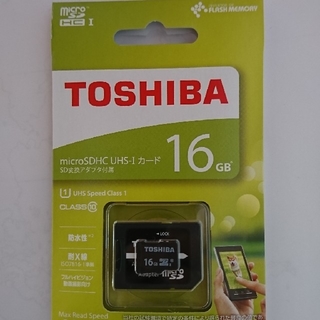 トウシバ(東芝)のmicroSDカード 16GB TOSHIBA(その他)