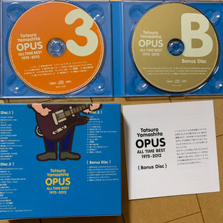 OPUS～ALL TIME BEST 1975-2012～（初回盤）