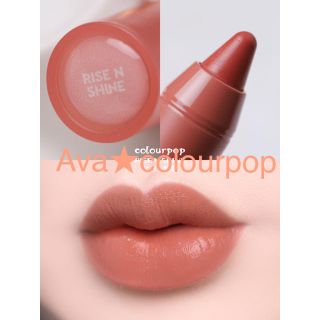 カラーポップ(colourpop)の新作！colourpop クレヨン口紅【Rise N Shine】(口紅)