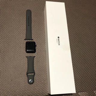アップルウォッチ(Apple Watch)のApple Watch series3 GPS 42mm(腕時計(デジタル))