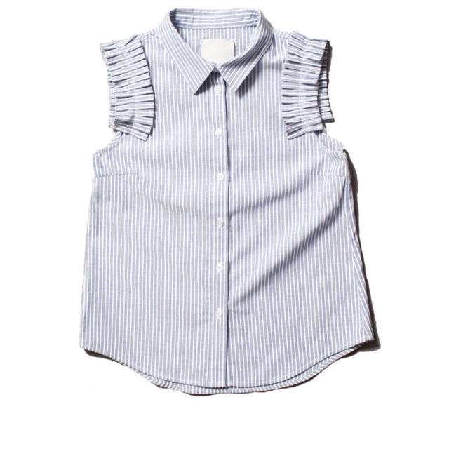 TOMORROWLAND(トゥモローランド)のCLEA♡ストライプシャツ レディースのトップス(Tシャツ(半袖/袖なし))の商品写真