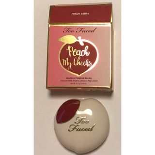 トゥフェイス(Too Faced)のチーク Too Faced 色-Peach Berry(チーク)