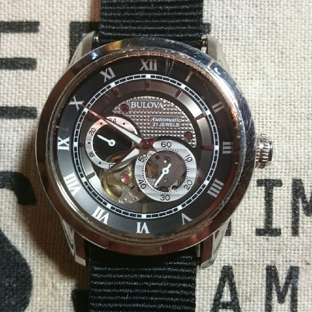 Bulova(ブローバ)のブローバ自動巻き腕時計 セイコーシチズンオリエントハミルトンティソ好きな方へ メンズの時計(腕時計(アナログ))の商品写真
