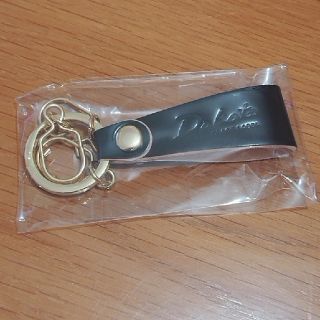 ダコタ(Dakota)の【新品】Dakota レザー キーホルダー ブラック(キーホルダー)