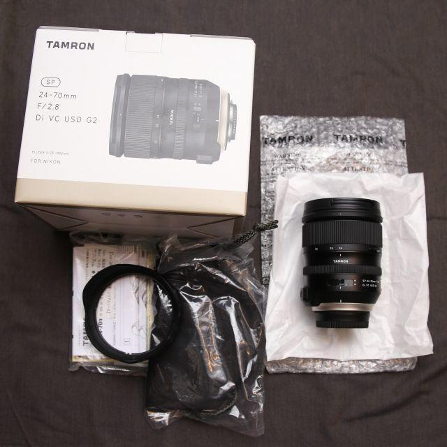 高い品質 TAMRON - SP 24-70mm F/2.8 Di VC USD G2 Nikon用 レンズ