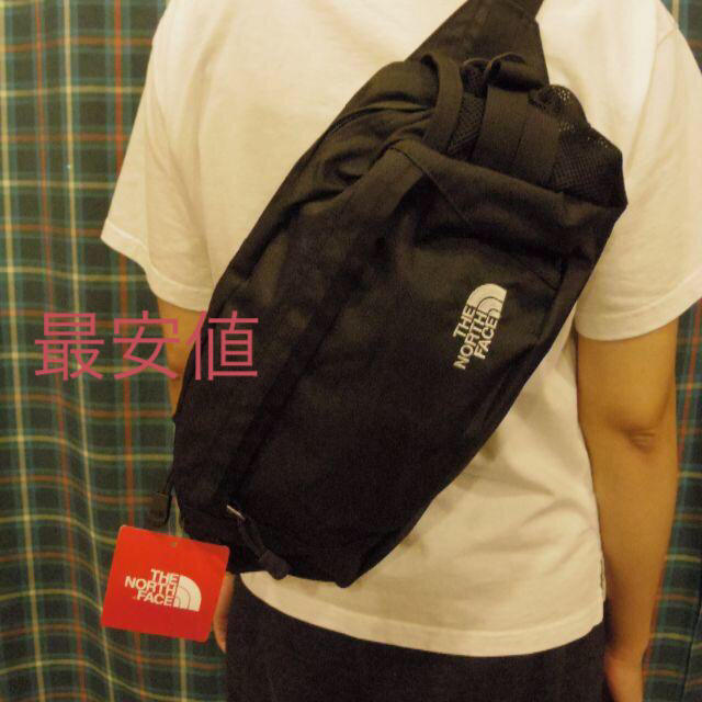 THE NORTH FACE(ザノースフェイス)のブラック☆ ノースフェイス　ウエストバッグ ウエストバッグ　黒 メンズのバッグ(ボディーバッグ)の商品写真