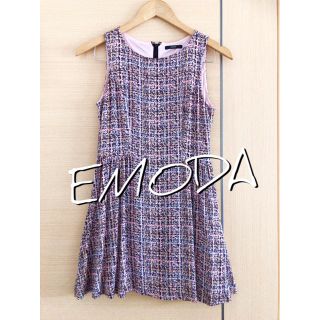 エモダ(EMODA)のEMODA★エモダ★デジタル柄?デザインワンピース (ミニワンピース)