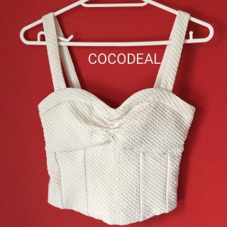 ココディール(COCO DEAL)のCOCODEAL ビスチェ(キャミソール)