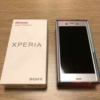 エクスペリア(Xperia)のdocomo Xperia XZ SO-01J Platinum(SL)(スマートフォン本体)