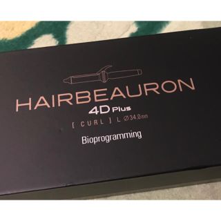 ゆん様　ヘアビューロン 4D plus カール Lタイプ 34mm(ヘアアイロン)