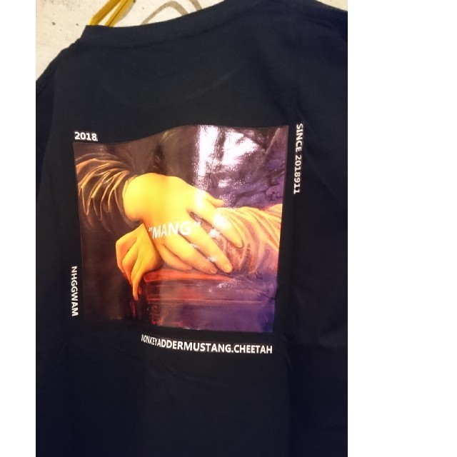 xxxayumixxx様専用☆モナリザキャンディTシャツ② 黒 Mブラック メンズのトップス(Tシャツ/カットソー(半袖/袖なし))の商品写真