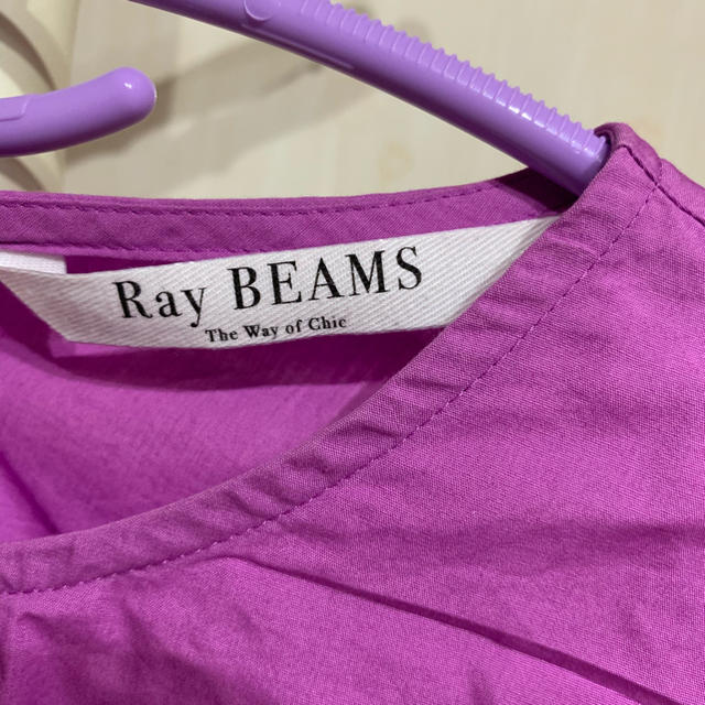 Ray BEAMS(レイビームス)のbeams フリルブラウス レディースのトップス(シャツ/ブラウス(半袖/袖なし))の商品写真