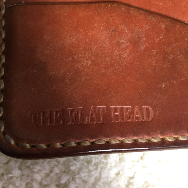 THE FLAT HEAD(フラットヘッド)のフラットヘッド コードバン 長財布 ウォレット  黒 コンチョ シルバー925 メンズのファッション小物(長財布)の商品写真