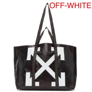 オフホワイト(OFF-WHITE)のOFF-WHITE ARROWS TOTE BAG BK(トートバッグ)