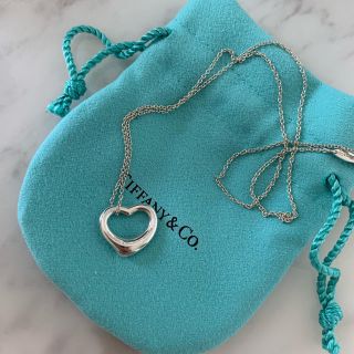 ティファニー(Tiffany & Co.)のTiffanyオープンハート(ネックレス)