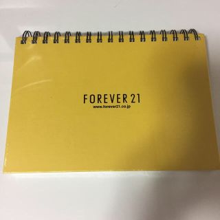 フォーエバートゥエンティーワン(FOREVER 21)のFOREVER  21   ダイアリー   (ノベルティグッズ)