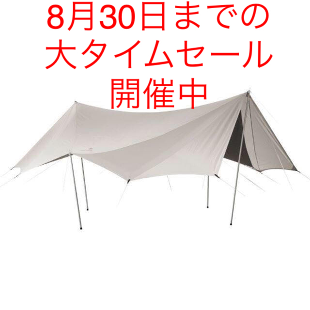 大量入荷 Snow Peak - 【新品】スノーピーク ＴＡＫＩＢＩタープ