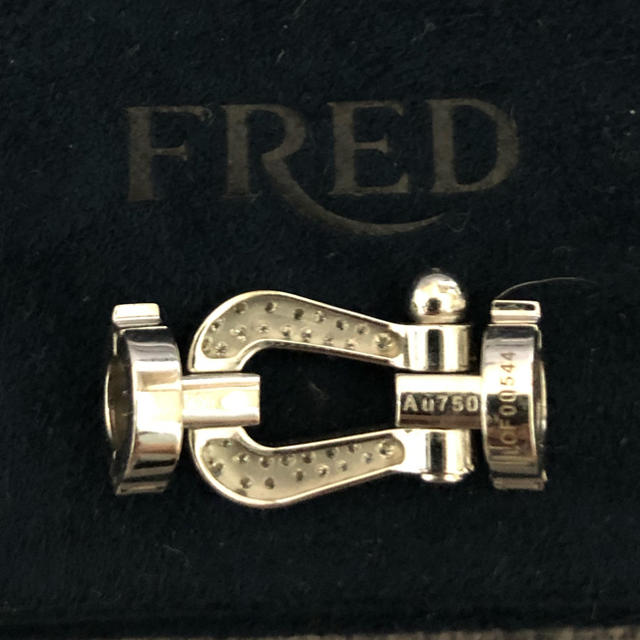 FRED(フレッド)の新品同様 刻印有 FRED フォース10 アフター全面ダイヤ  メンズのアクセサリー(ブレスレット)の商品写真