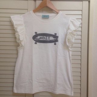 デイシー(deicy)のロゴフリルTシャツ(Tシャツ(半袖/袖なし))