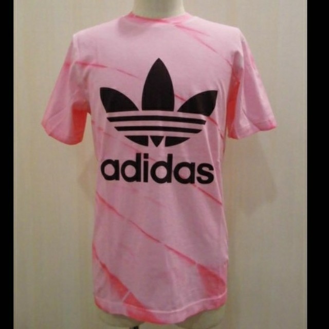 adidas(アディダス)のレア アディダス タイダイ ビッグTシャツ ビッグシルエット ピンク
 メンズのトップス(Tシャツ/カットソー(半袖/袖なし))の商品写真