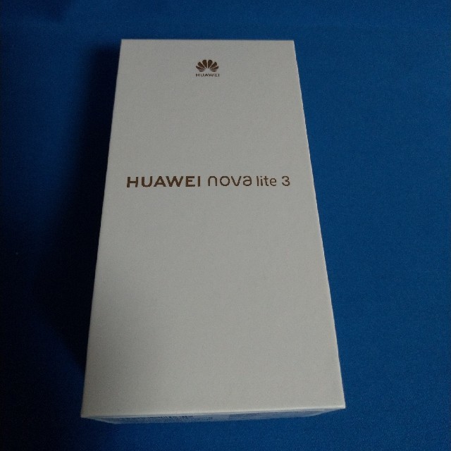 Android9販売時期HUAWEI nova lite 3　オーロラブルー