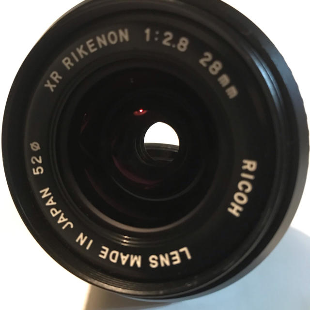 PENTAX(ペンタックス)のRIKENON 28mm F2.8 PKマウント 単焦点レンズ スマホ/家電/カメラのカメラ(レンズ(単焦点))の商品写真