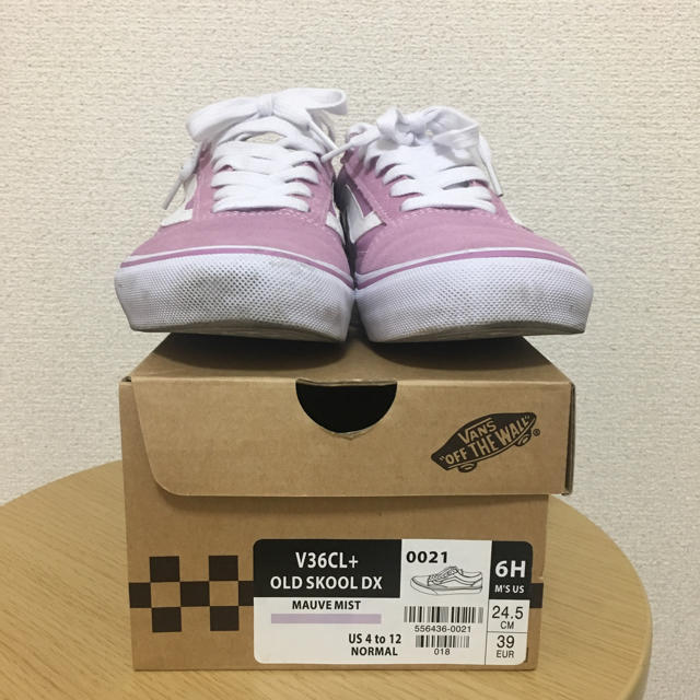 新品 24.5 VANS OLD SKOOL US オールドスクール