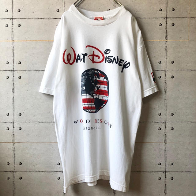 Disney(ディズニー)の【激レア】 ディズニー フロリダ ビッグプリント ミッキー Tシャツ メンズのトップス(Tシャツ/カットソー(半袖/袖なし))の商品写真