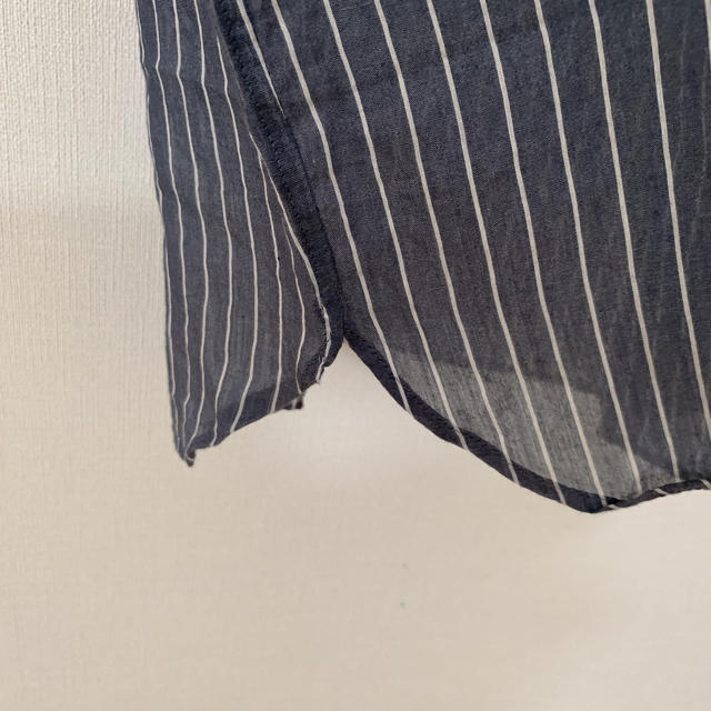 TOMORROWLAND(トゥモローランド)のGALERIE VIE ストライプシャツ コットンシルク マルティニーク レディースのトップス(シャツ/ブラウス(半袖/袖なし))の商品写真