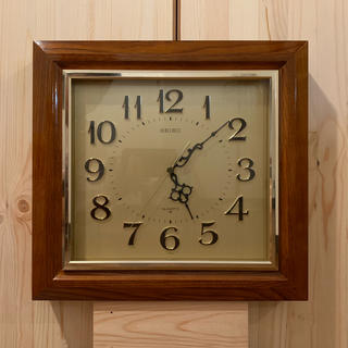 セイコー(SEIKO)のアンティーク SEIKO 掛け時計 ビンテージ ②(掛時計/柱時計)