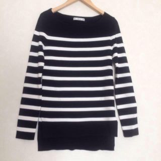 ザラ(ZARA)のZARAのボーダーニット(ニット/セーター)