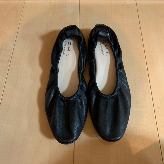 Spick & Span(スピックアンドスパン)のモヒ. mohi   シューズ   黒  バレエシューズ   レディースの靴/シューズ(バレエシューズ)の商品写真