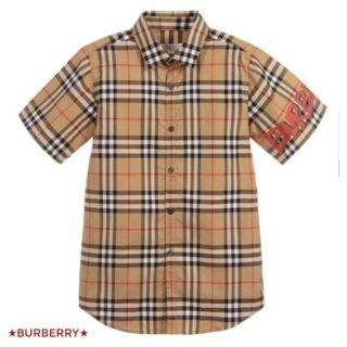 バーバリー(BURBERRY)のバーバリー グラフィックプリント半袖シャツ(シャツ/ブラウス(半袖/袖なし))