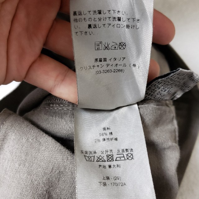 デニム DIOR 最終値下げ5万ディオールオムストレッチデニム29の通販 by