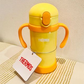 サーモス(THERMOS)のサーモス まほうびんのベビーストローマグ(マグカップ)