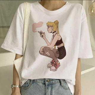 セーラームーン♡BADGIRL♡tee(Tシャツ(半袖/袖なし))