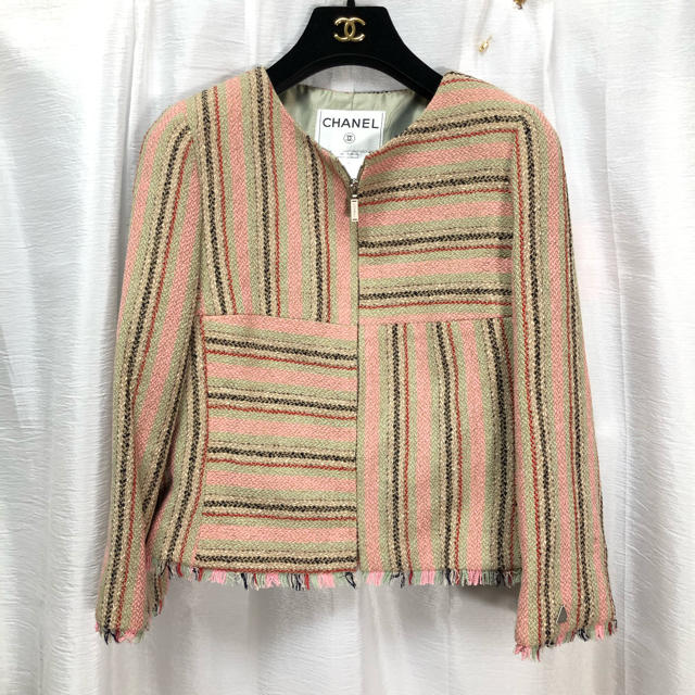 CHANEL シャネル メキシカン ツイード ジャケット 正規品