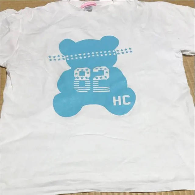 Honey Cinnamon(ハニーシナモン)のHONEY CINNAMONハニーシナモン くま BIG Tシャツ ホワイト  レディースのトップス(Tシャツ(半袖/袖なし))の商品写真