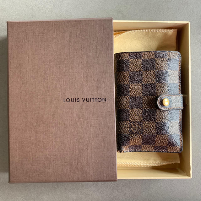 LOUIS VUITTON - LOUIS VUITTON ルイ・ヴィトン ダミエ ポルトフォイユ・ヴィエノワ 有名ブランド