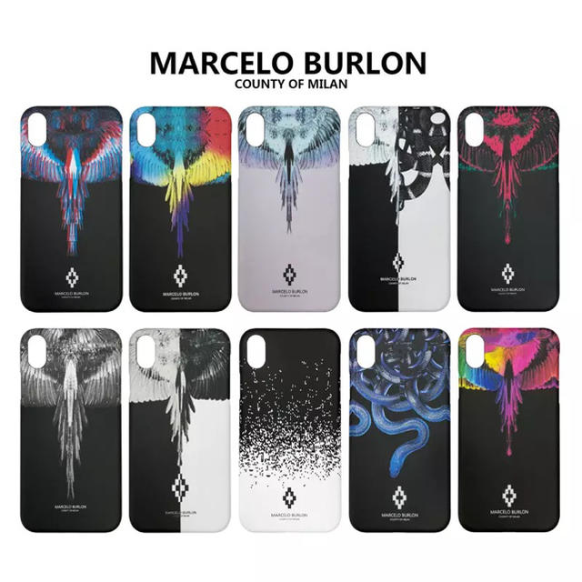 MARCELO BURLON(マルセロブロン)のマルセロバーロン iPhoneケース スマホ/家電/カメラのスマホアクセサリー(iPhoneケース)の商品写真