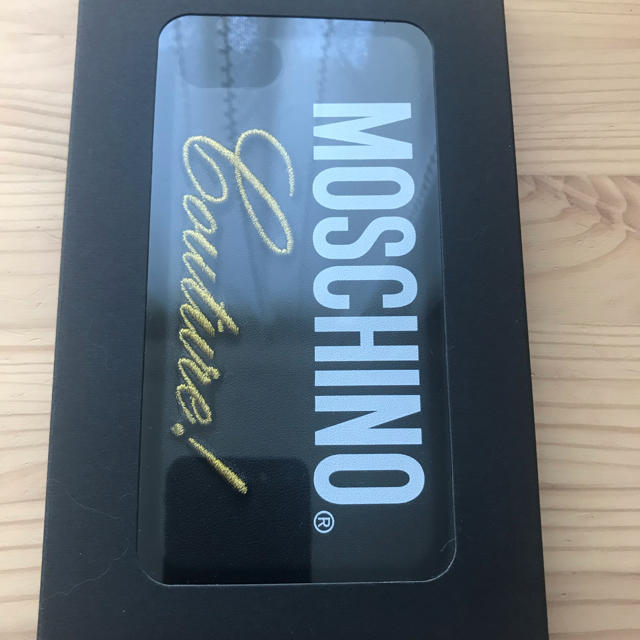 MOSCHINO(モスキーノ)のMOSCHINO iPhoneケース iPhone 7 8ロゴ モスキーノ スマホ/家電/カメラのスマホアクセサリー(iPhoneケース)の商品写真