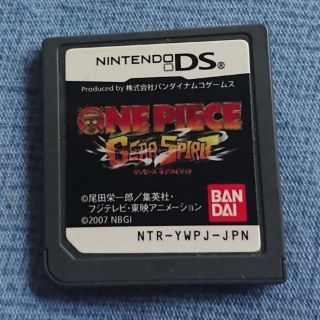 バンダイ(BANDAI)のワンピース ギアスピリット DS(携帯用ゲームソフト)