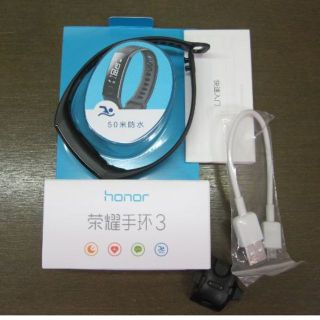 Huawei Honor Band 3スマートウォッチ ブラック(その他)