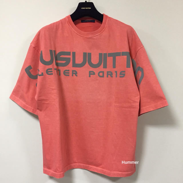 LOUIS VUITTON(ルイヴィトン)の蘭様　国内品 ルイヴィトン オーバーサイズ リフレクト Tシャツ USED加工  メンズのトップス(Tシャツ/カットソー(半袖/袖なし))の商品写真